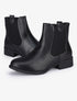 Bottines à contrefort pailleté - Noir - 1
