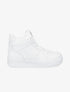 Baskets montantes en simili - Blanc - 1