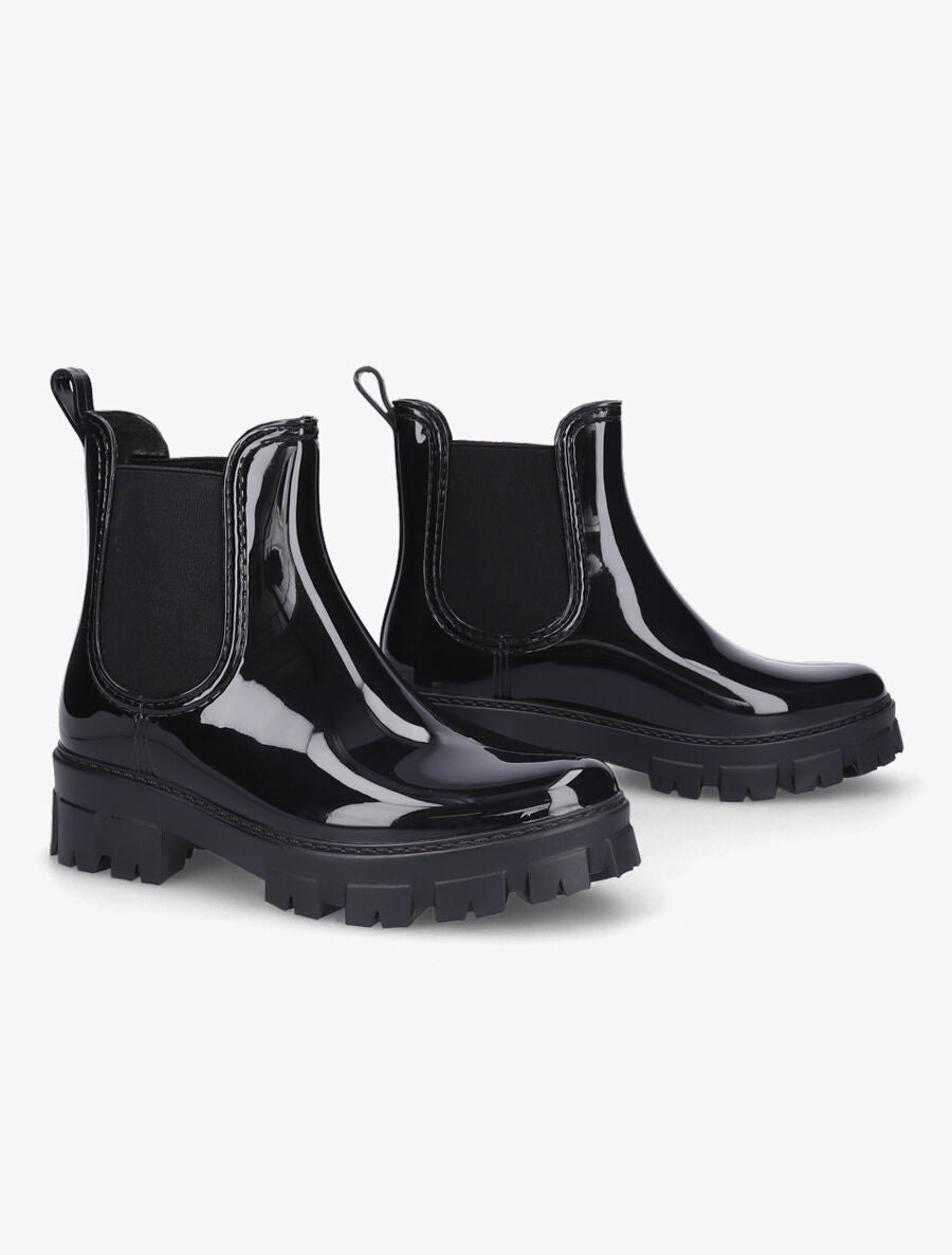 Bottines de pluie - Noir - 4