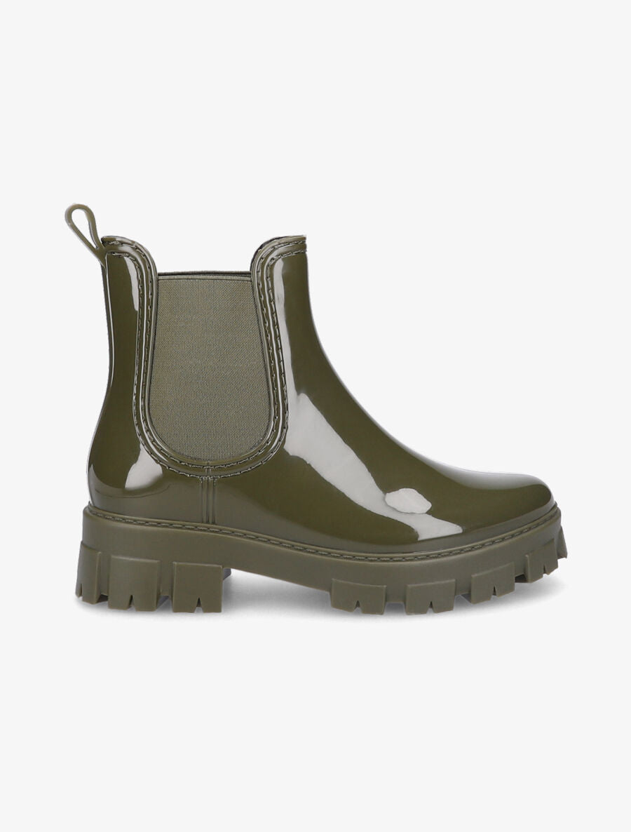 Bottines de pluie - Kaki - 1