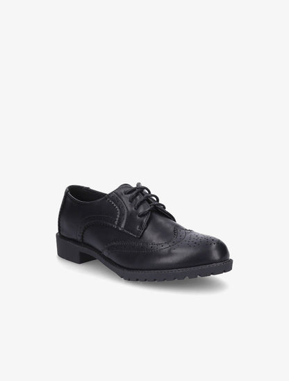 Derbies perforées - Noir - 2