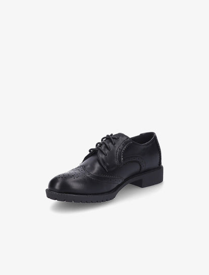 Derbies perforées - Noir - 3