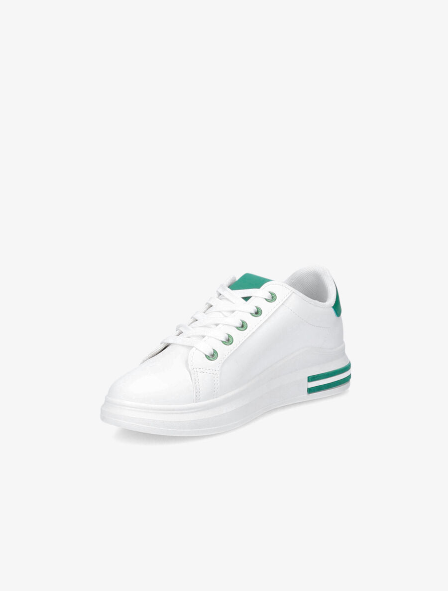 Tennis classique en simili - Vert - 3