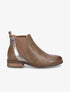 Bottines chelsea à liseré irisé - Taupe - 5