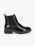 Chelsea boots croco à billes - Noir/argent - 5