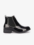 Bottines vernies à clous - Noir - 5