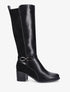 Bottes bi-matière à talon - Noir - 1