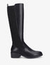 Bottes à contrefort en tissu - Noir - 1