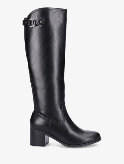 Bottes à contrefort stretch - Noir - 1