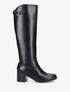 Bottes à contrefort stretch - Noir - 1