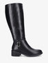 Bottes en simili cheville ornée d&