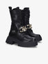Boots montantes à maillons - Noir - 5