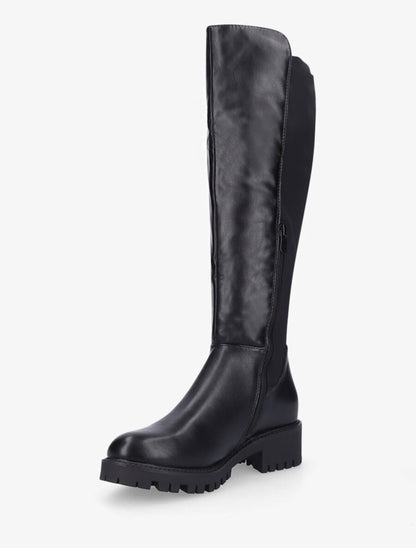 Bottes bi-matière simili et gomme - Noir - 3