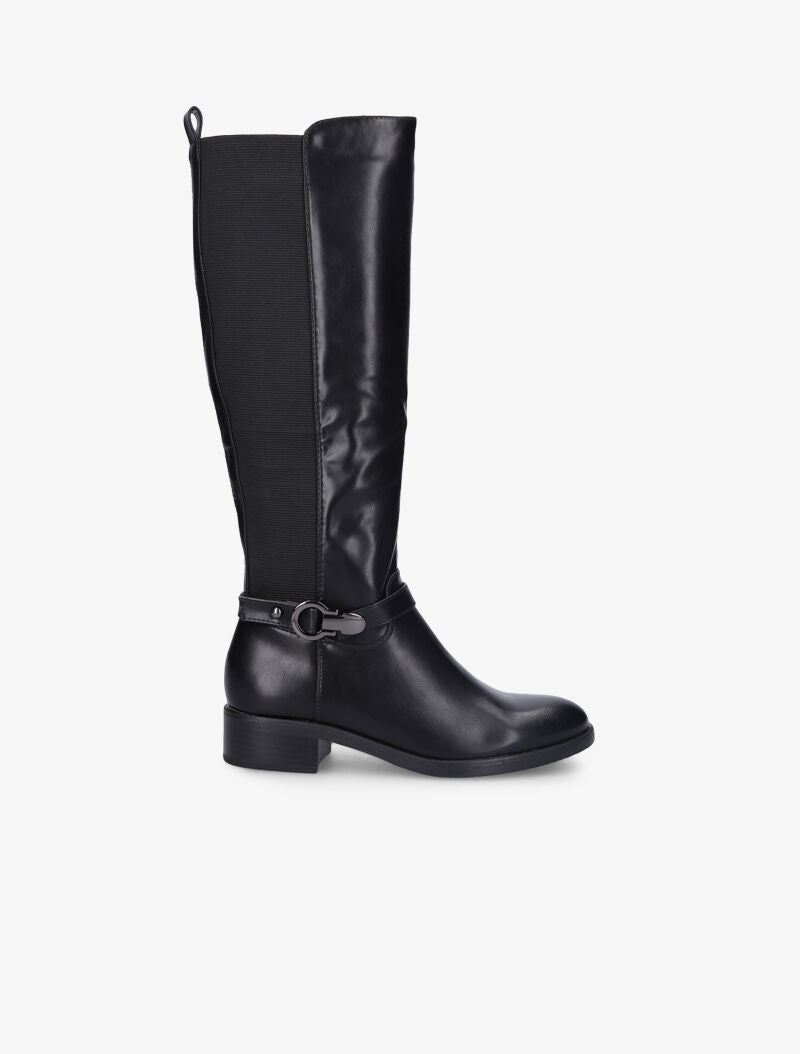 Bottes à côté élastiqué - Noir - 1