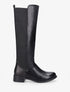 Bottes élastiquées pailletées - Noir - 5
