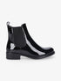 Boots style chelsea vernies - Noir - 5