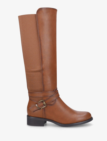 Bottes classiques élastiquées - Camel - 5