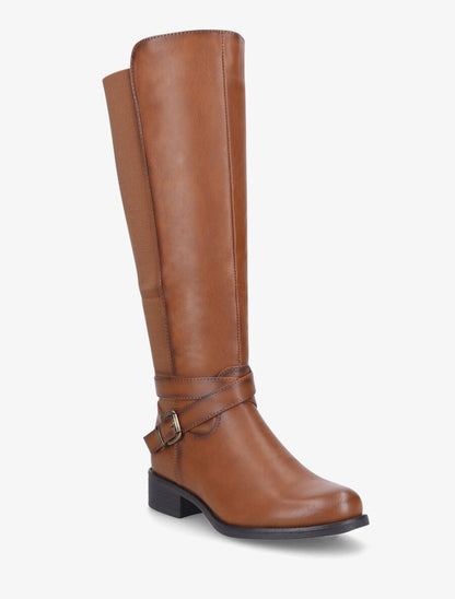 Bottes classiques élastiquées - Camel - 2