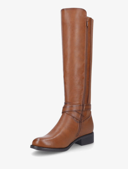 Bottes classiques élastiquées - Camel - 3