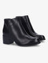Bottines casual à bouts ronds - Noir - 1