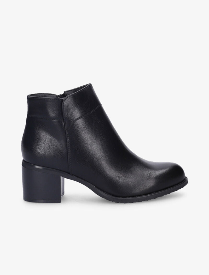 Bottines casual à bouts ronds - Noir - 2