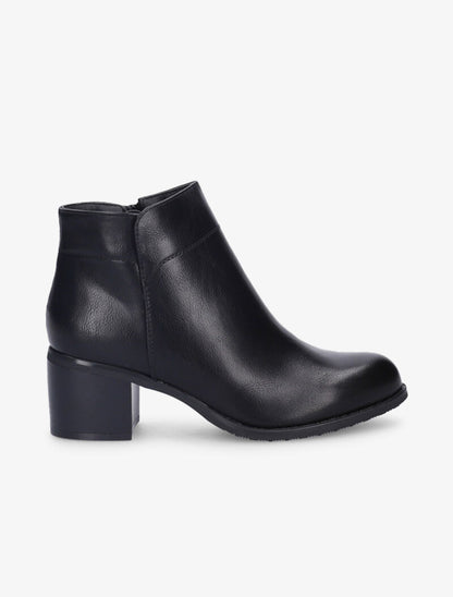 Bottines casual à bouts ronds - Noir - 2