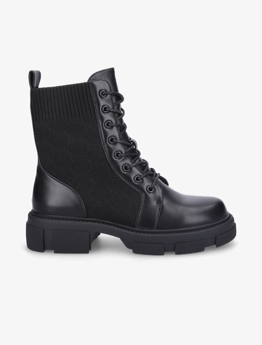 Rangers bi-matière - Noir - 1