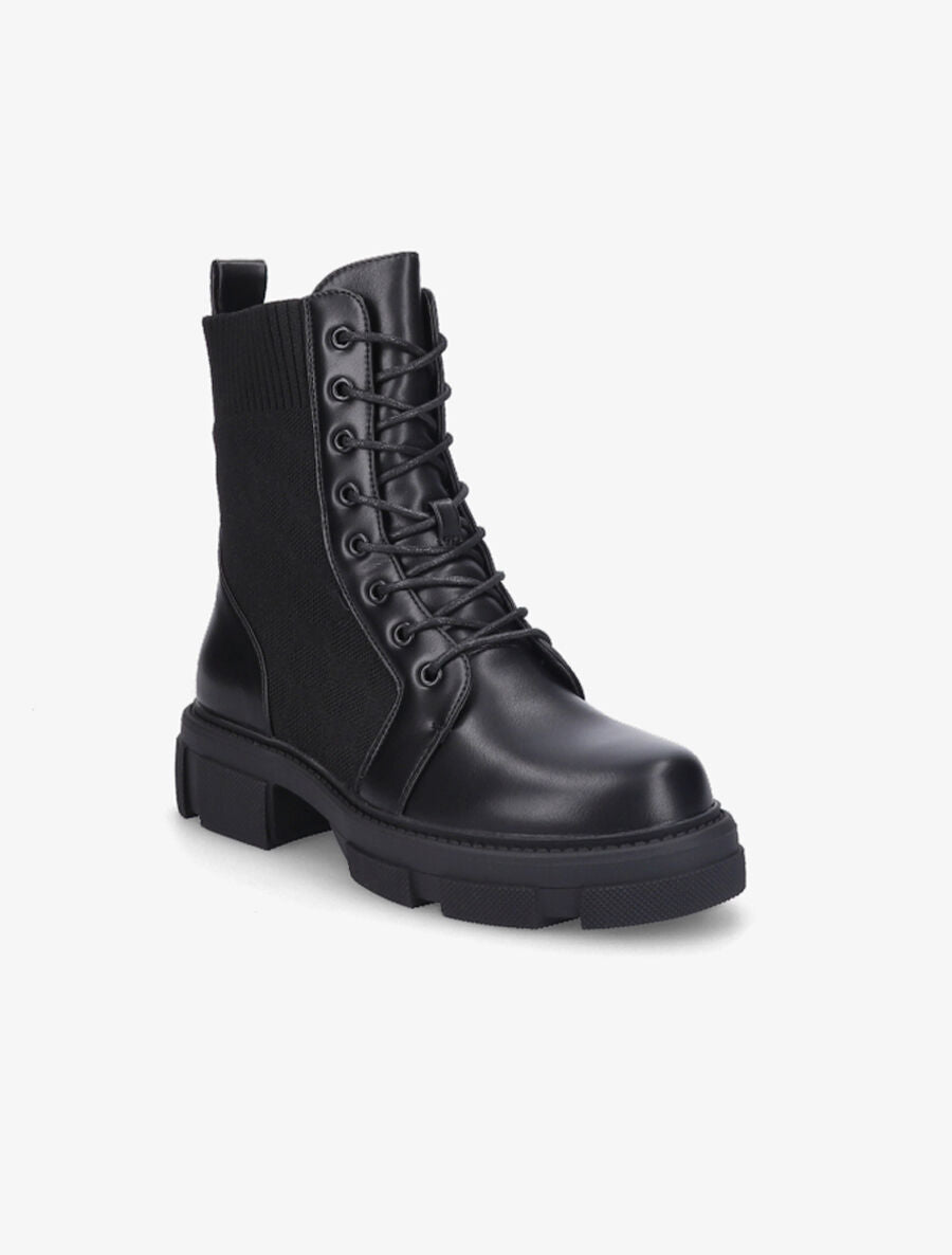 Rangers bi-matière - Noir - 2