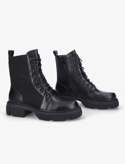 Rangers bi-matière - Noir - 4