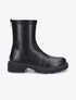 Bottines souples en simili - Noir - 1