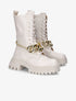 Boots montantes à chaîne - Beige clair - 5