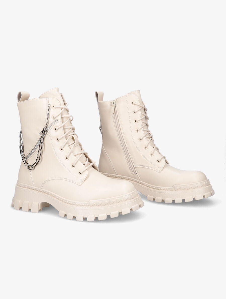 Rangers à chaîne - Beige - 4
