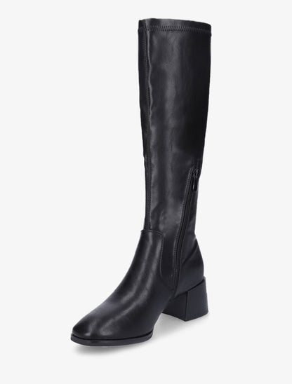 Bottes classiques en simili - Noir - 3