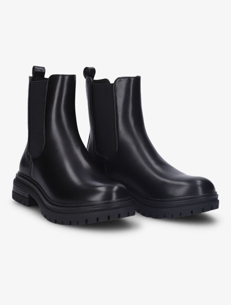 Bottines à semelles épaisses - Noir - 5