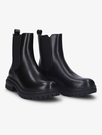 Bottines à semelles épaisses - Noir - 5