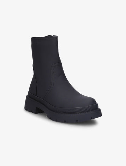 Bottines à semelles crantées - Noir - 3