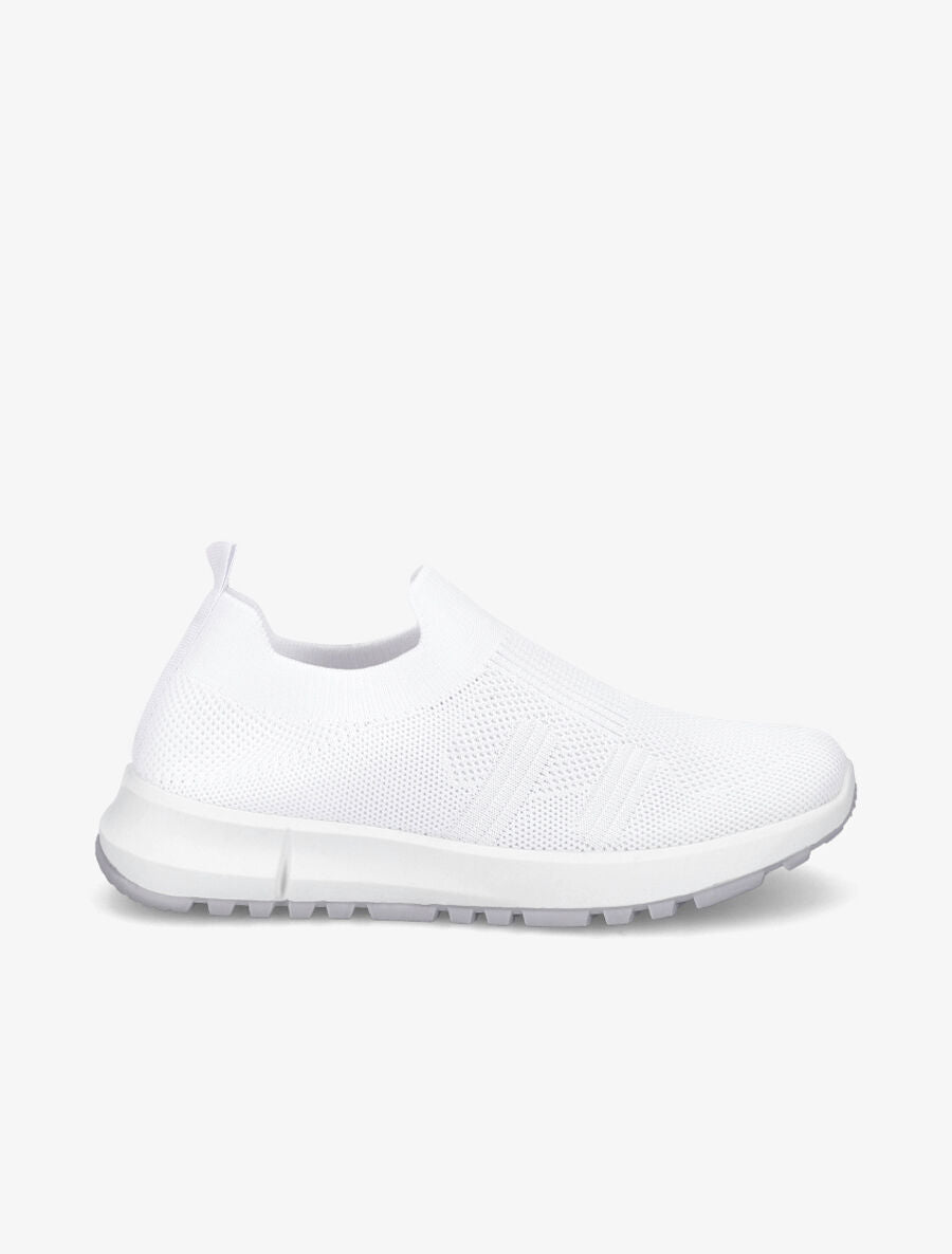 Baskets en mesh classiques - Blanc - 5