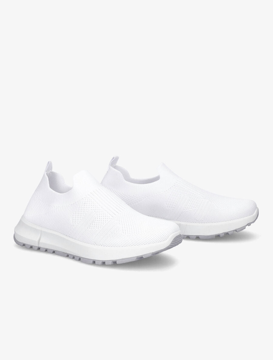 Baskets en mesh classiques - Blanc - 4