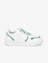 Sneakers à lacets imprimé interchangeables - Vert - 1