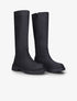 Bottes à plateforme crantée - Noir - 1