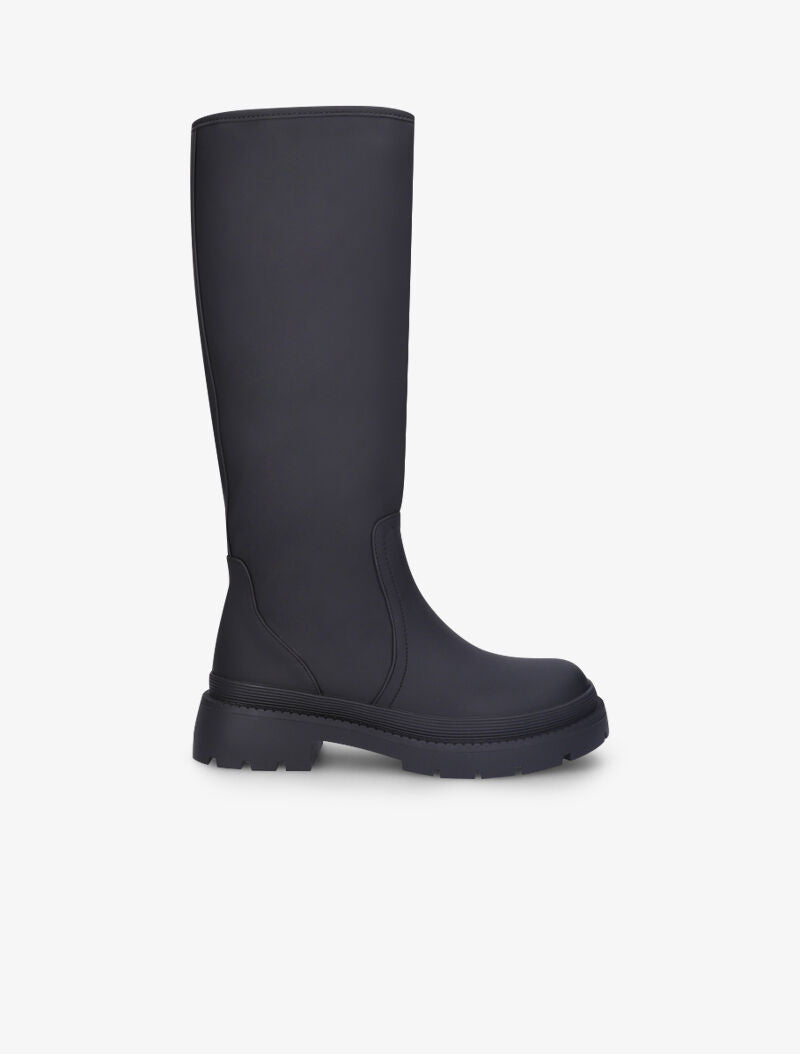 Bottes à plateforme crantée - Noir - 2