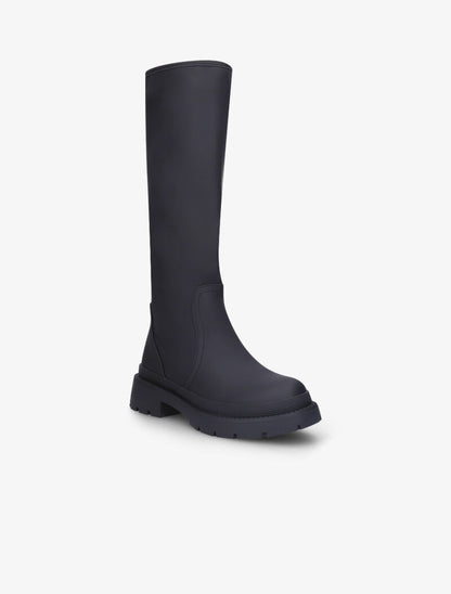 Bottes à plateforme crantée - Noir - 3