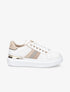 Tennis en simili à semelle épaisse - Beige - 5