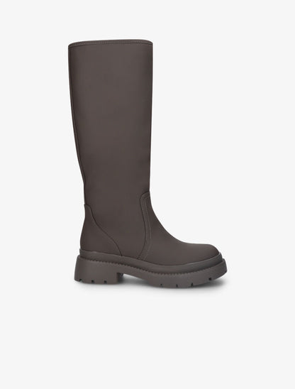 Bottes à plateforme crantée - Kaki - 2