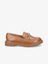 Mocassins en simili et boucle - Camel - 5