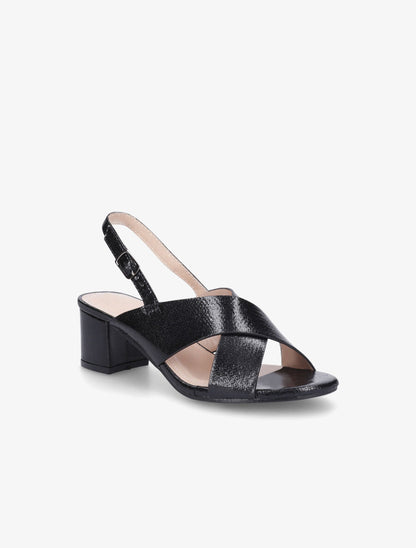 Sandales à brides croisées - Noir - 2