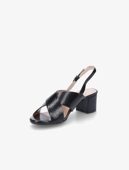 Sandales à brides croisées - Noir - 3