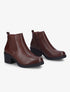 Bottines en simili ornée d&