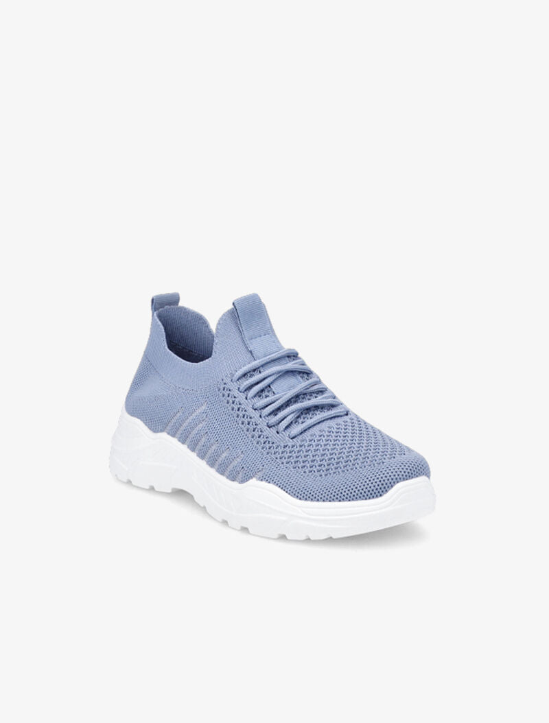 Sneakers en mesh - Bleu - 3