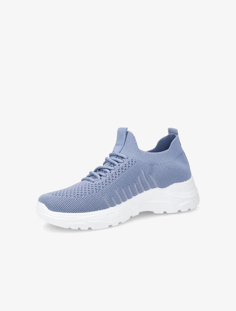 Sneakers en mesh - Bleu - 4